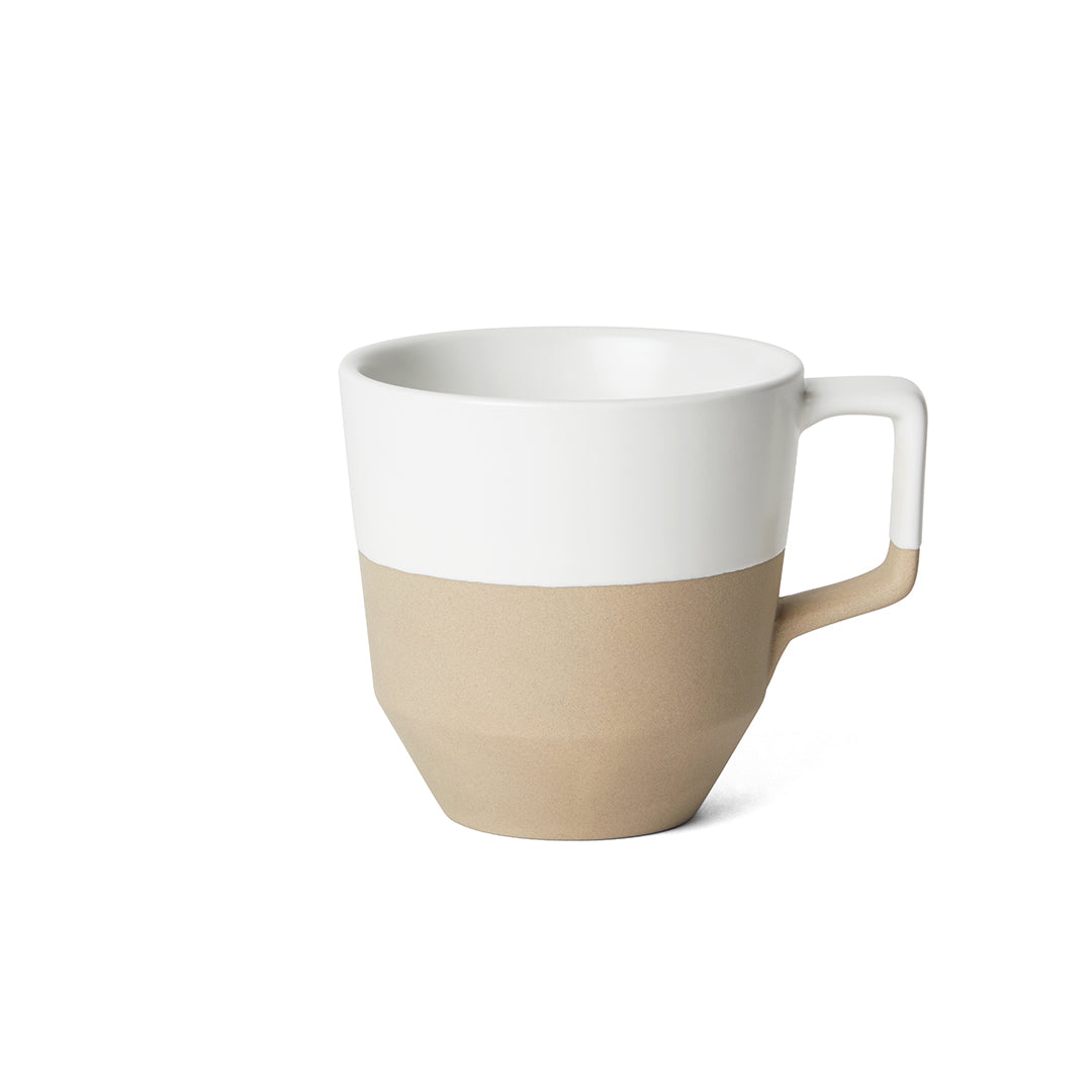 notNeutral 12oz Porcelain Latte Cups with Saucers