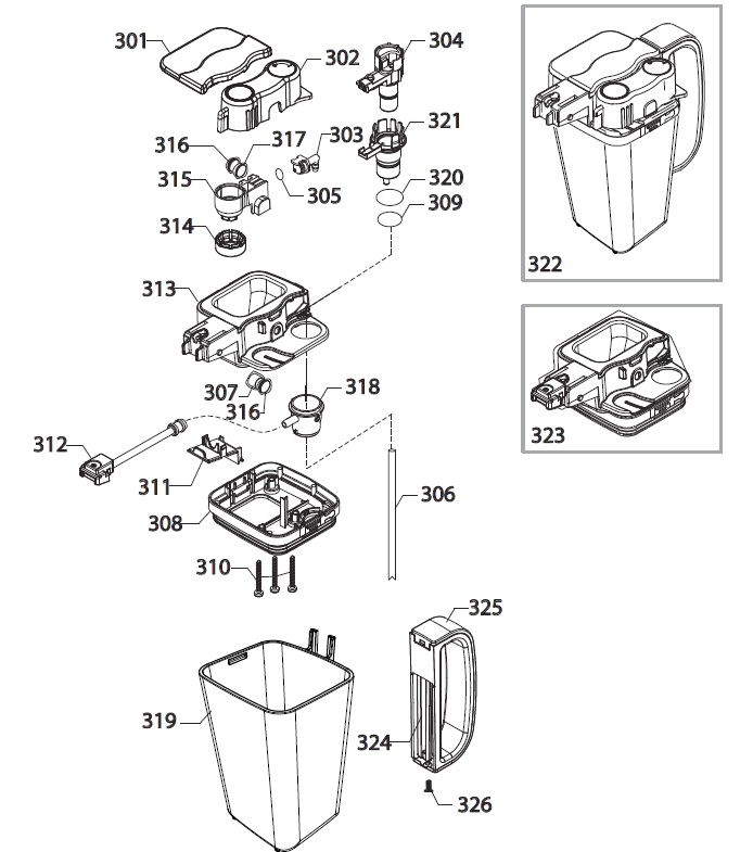 Gaggia Cadorna Prestige Part Diagram EG3002 – Whole Latte Love