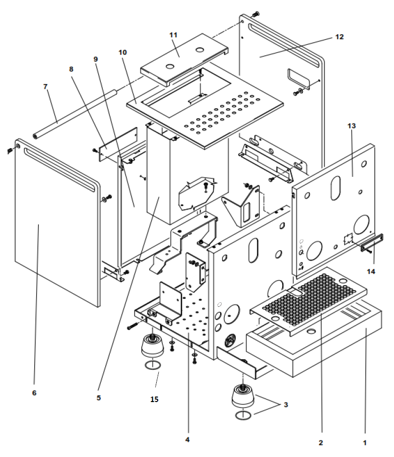 Rocket Espresso Mozzafiato Cronometro V Part Diagram REMOZZCRONV – Whole  Latte Love