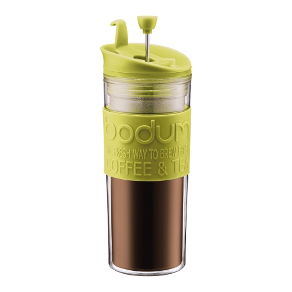 Bodum 15oz Traveling French Press Coffee Maker in Green – Whole Latte Love