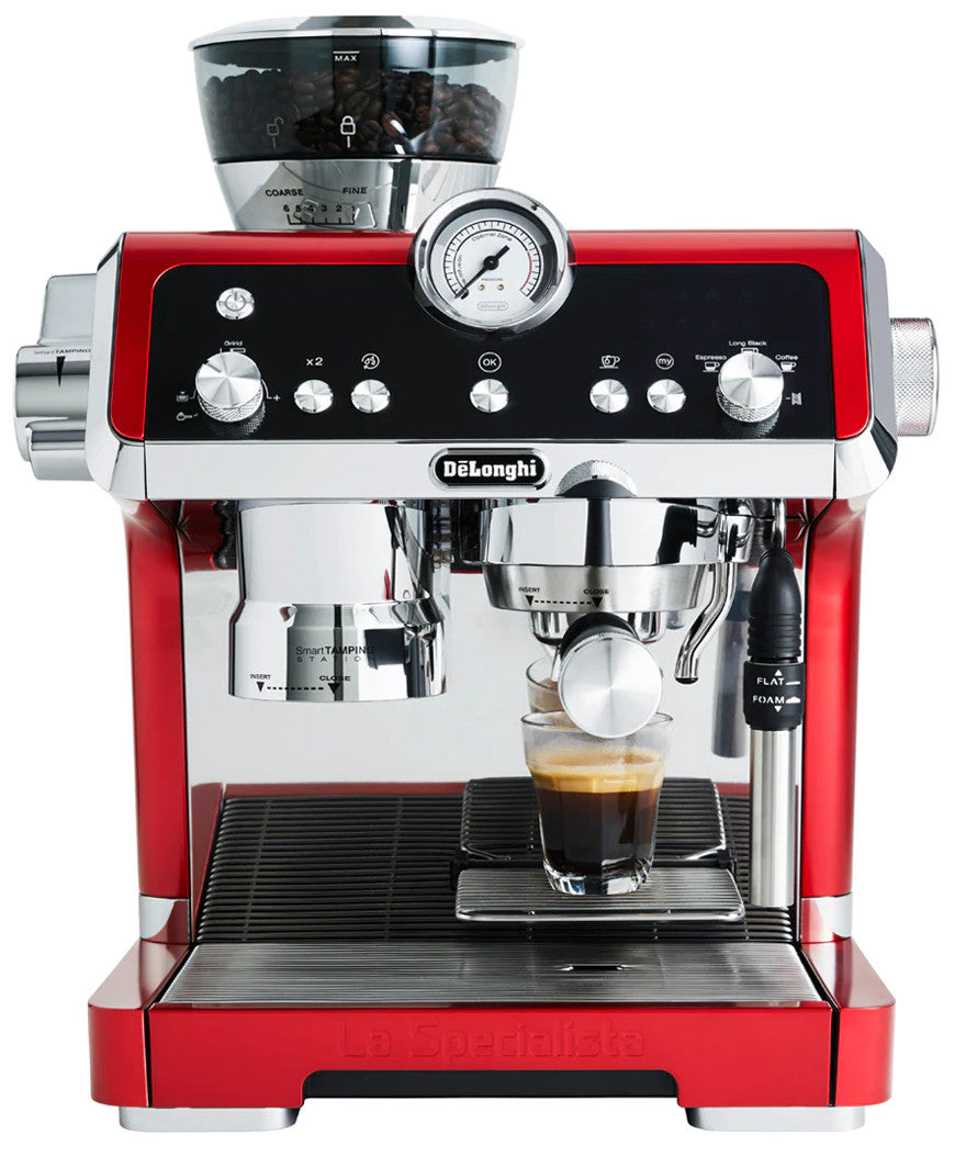 DeLonghi EC9335.R La Specialista Espresso Machine Red