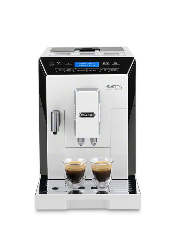 Refurbished DeLonghi Eletta Cappuccino in White ECAM44660W