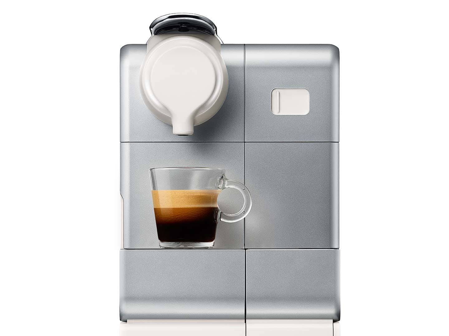 DeLonghi Nespresso Lattissima Touch Espresso Machine in Silver Whole Latte Love