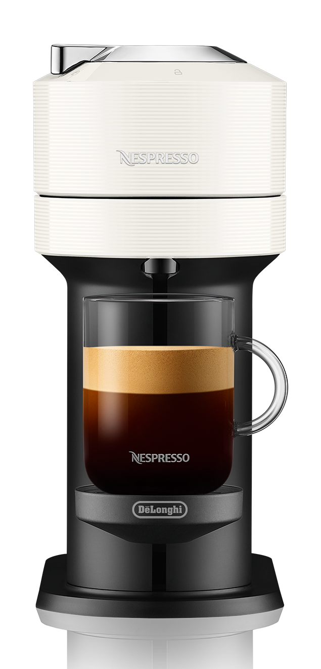 Nespresso - Vertuo Next White & Aeroccino3 Milk Frother - Color : White