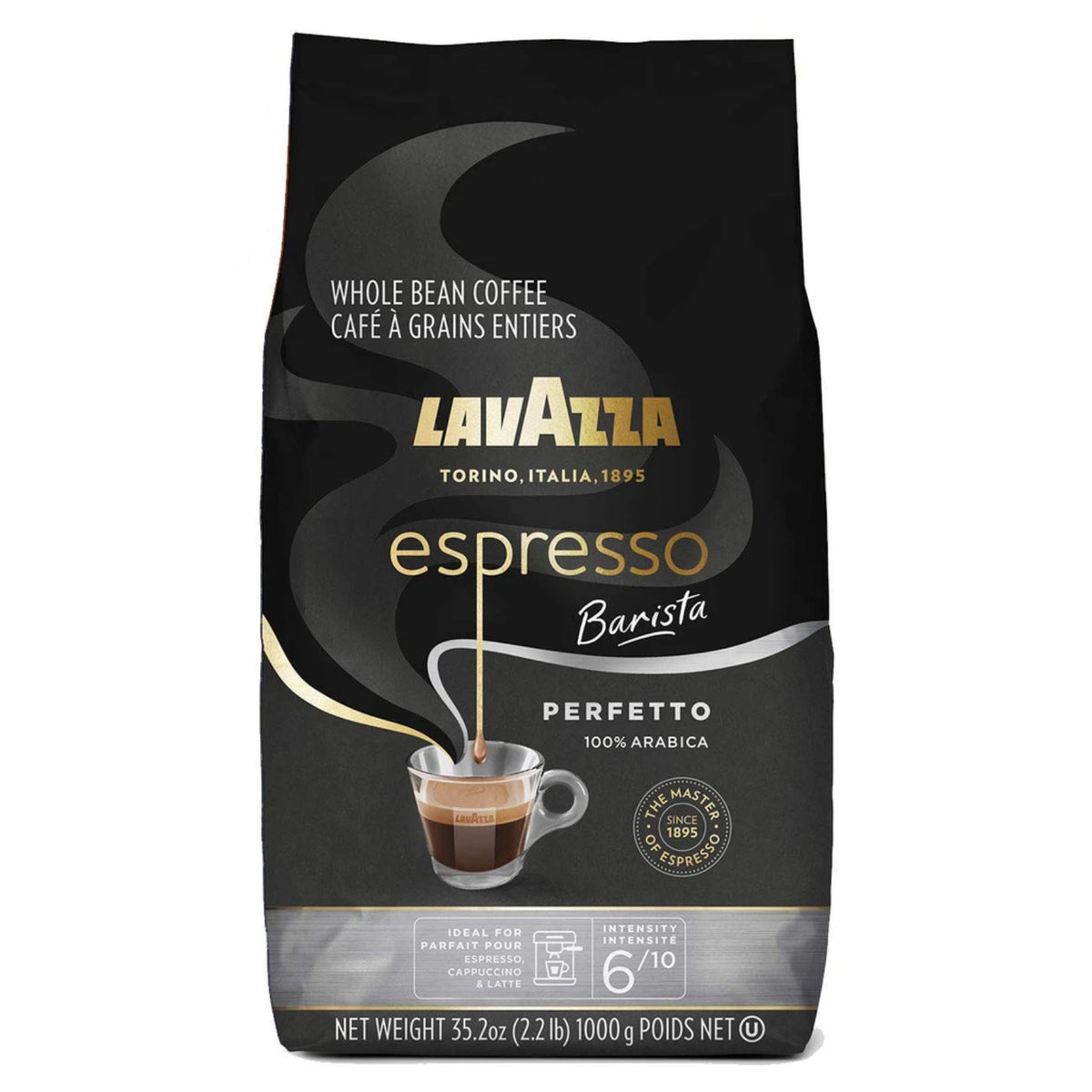 Lavazza Espresso Ground Coffee Medium Roast 8 Oz Can – Italy Best