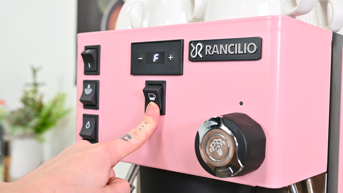 Rancilio Silvia Pro X Dual Boiler Espresso Machine in Pink – Whole Latte  Love