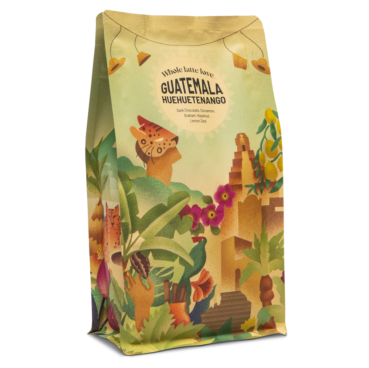 Whole Latte Love Guatemala Huehuetenango Single Origin Whole Bean Coff