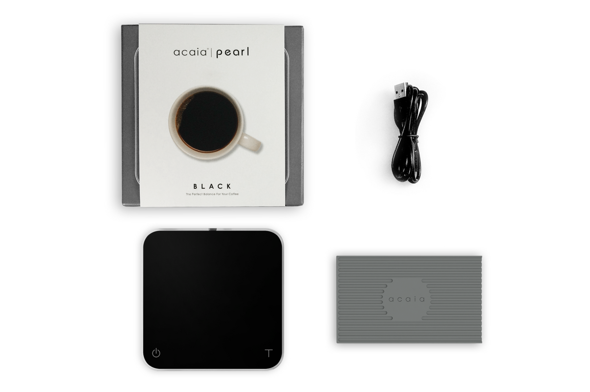 Acaia Pearl Coffee Scale - Bluetooth-Enabled, Black