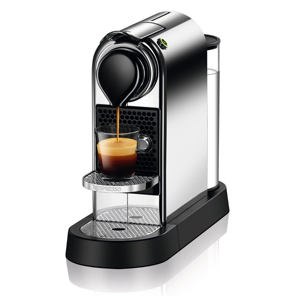 Nespresso Originaline CitiZ Espresso Machine in Chrome – Whole Latte Love
