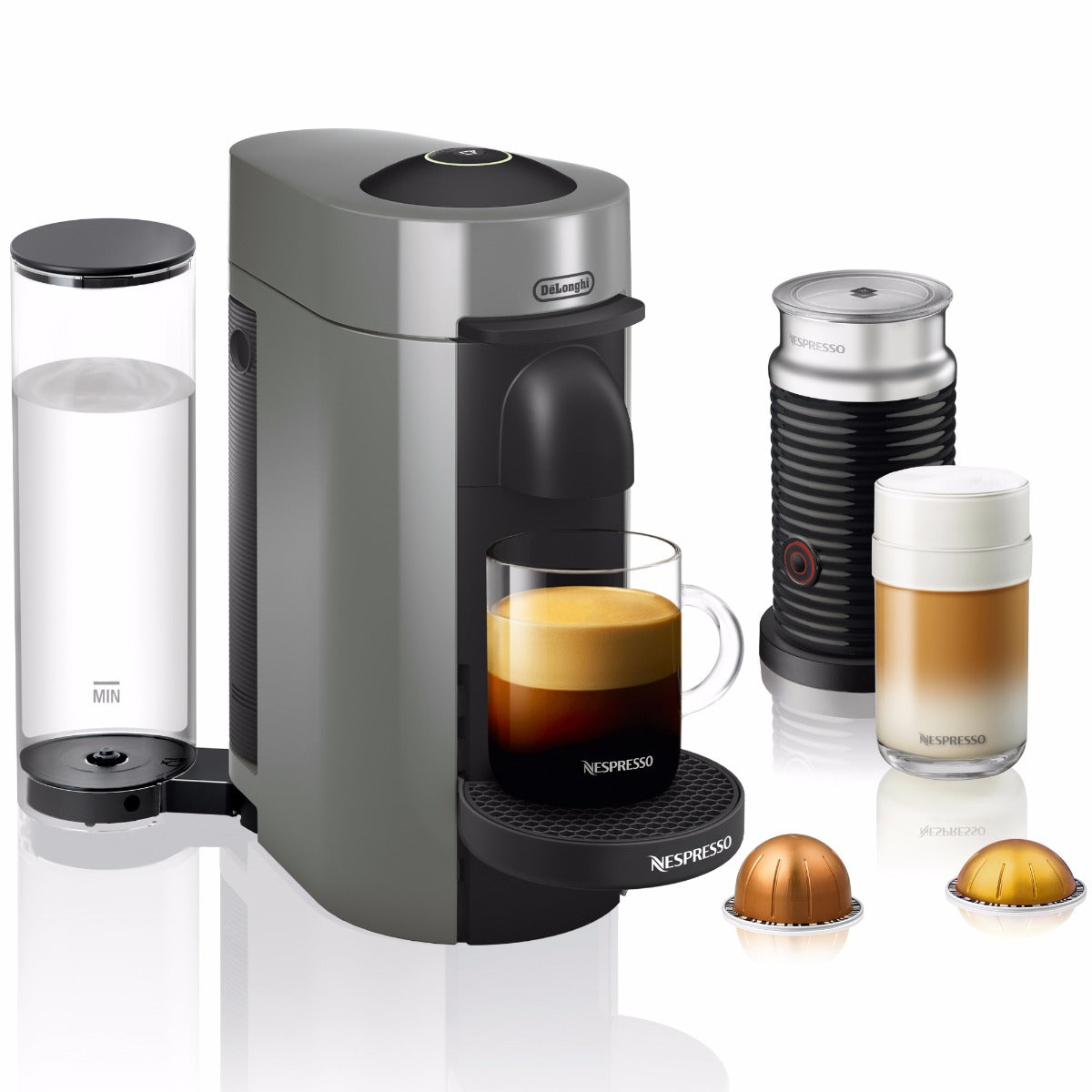 Nespresso Vertuo Espresso Machine by DeLonghi - Titan – Whole Latte Love