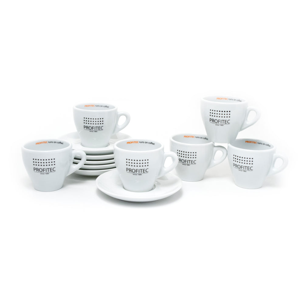 Lavazza Logo Espresso Cup and Saucer Set – Whole Latte Love