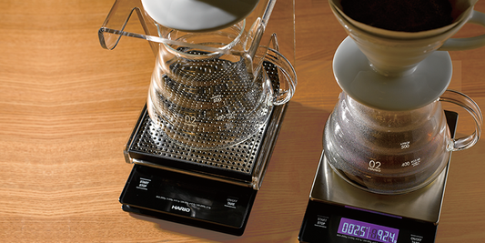Hario V60 Drip Coffee Scale and Timer, Black: Home & Kitchen 