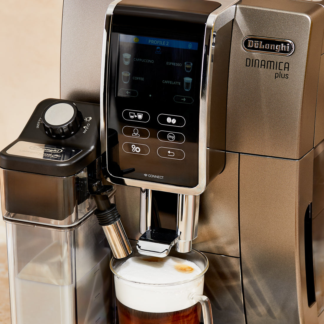 DeLonghi Dinamica Plus Connected ECAM37095TI Espresso Machine