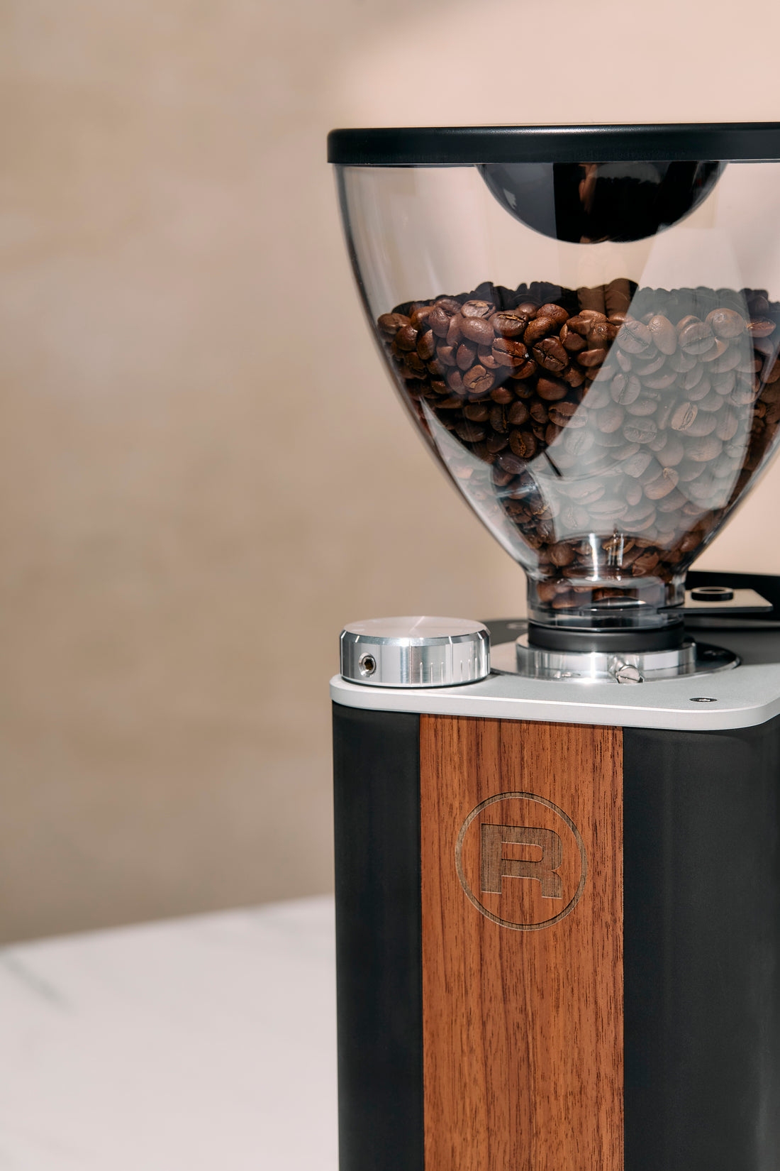 Rocket Espresso Giannino Grinder Black with Wood