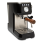 54mm Bottomless Portafilter Sapele in Solis Barista Perfetta Plus || Sapele