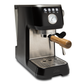 54mm Bottomless Portafilter Zebra Wood in Solis Barista Perfetta Plus || Zebra