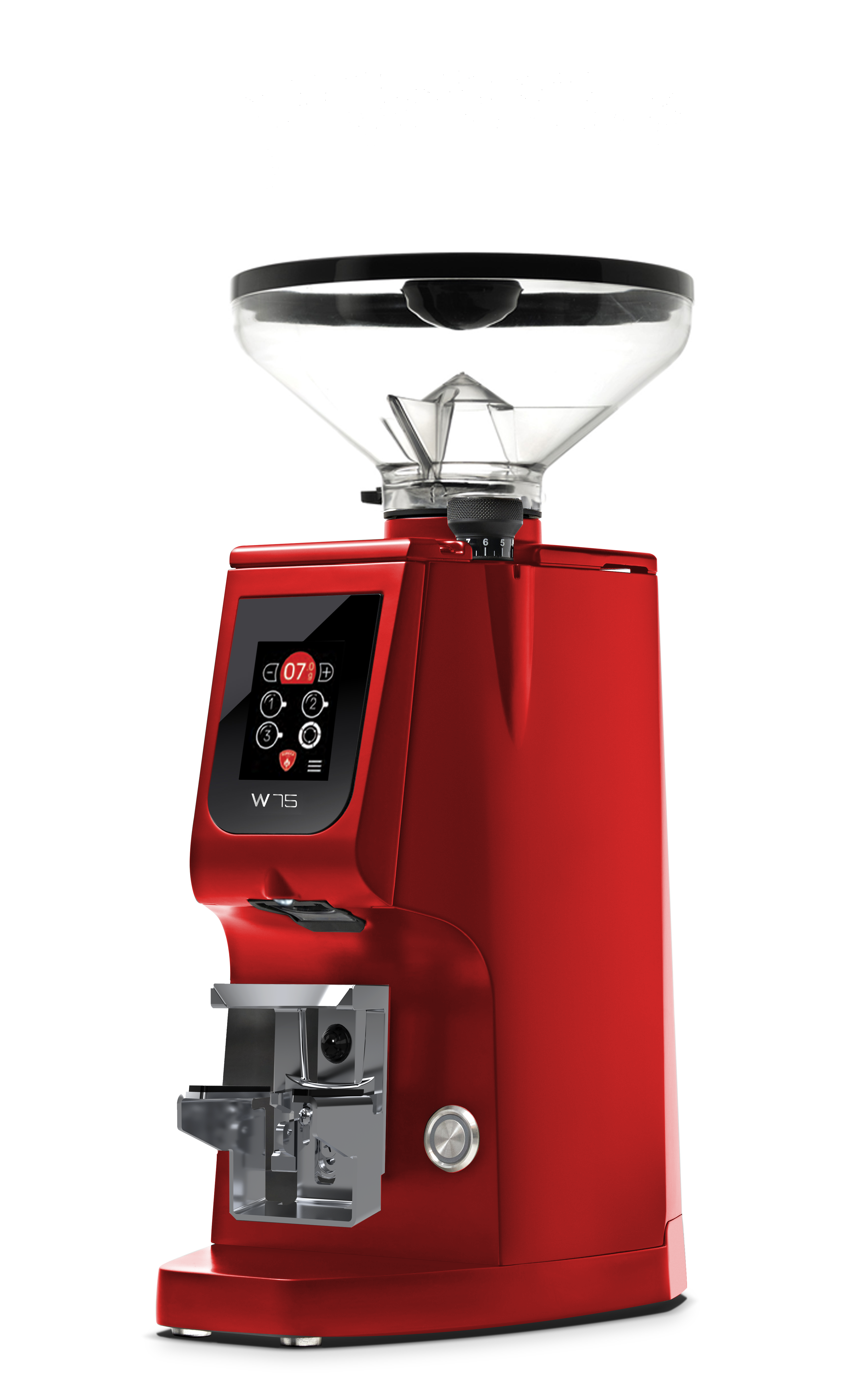 Eureka Atom W 75 Espresso Grinder - Ferrari Red