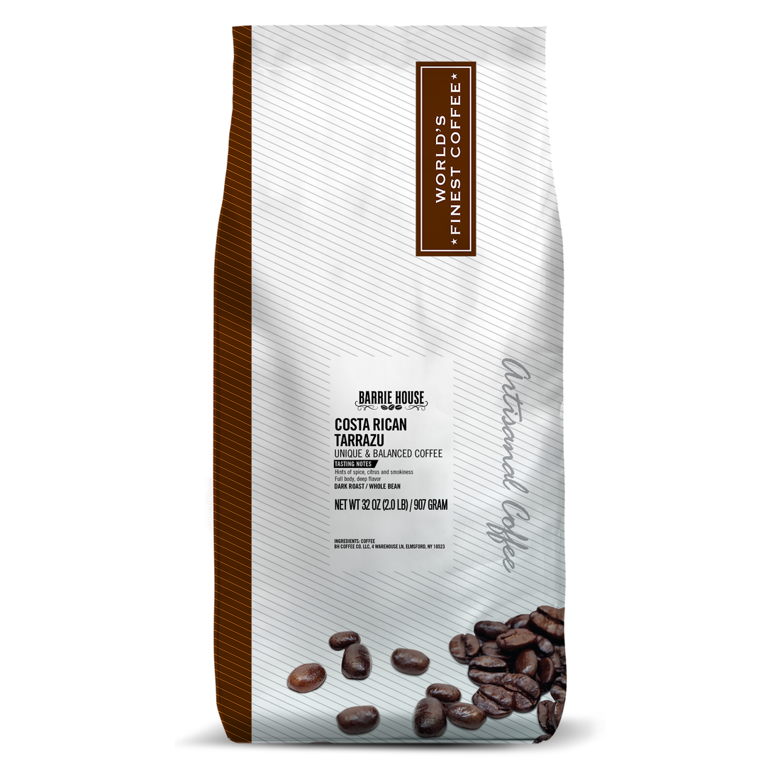 Barrie House Costa Rican La Alianza Tierra Madre Single Origin Fair Trade Organic Coffee