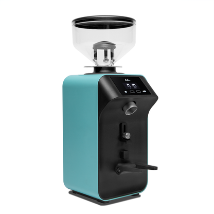 Ceado Life Coffee Grinder in Aquamarine Right Facing || Aquamarine