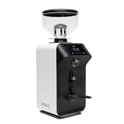 Ceado Life Coffee Grinder in White Right Facing || White