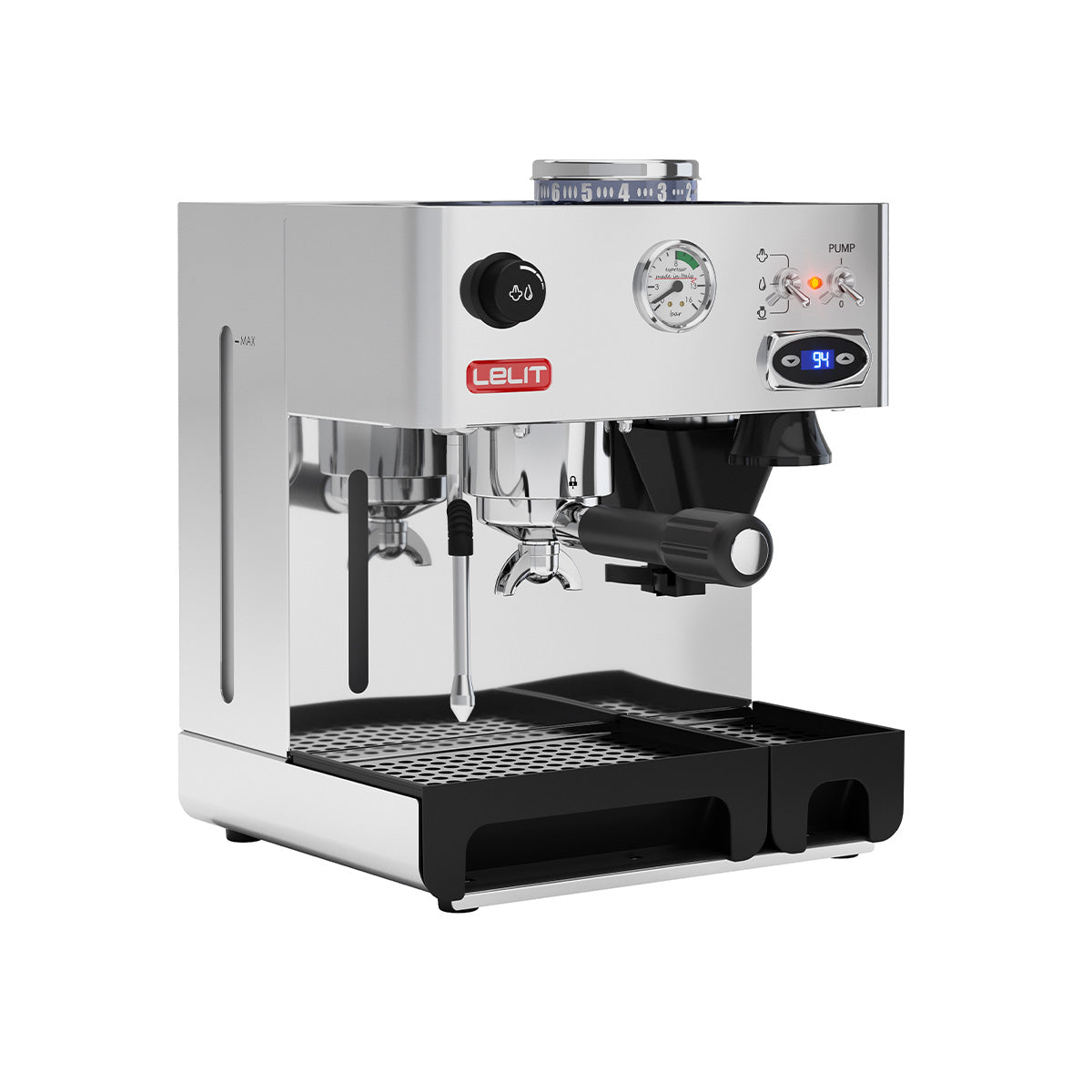 Lelit Anita Espresso Machine with Built-In Grinder – Whole Latte Love