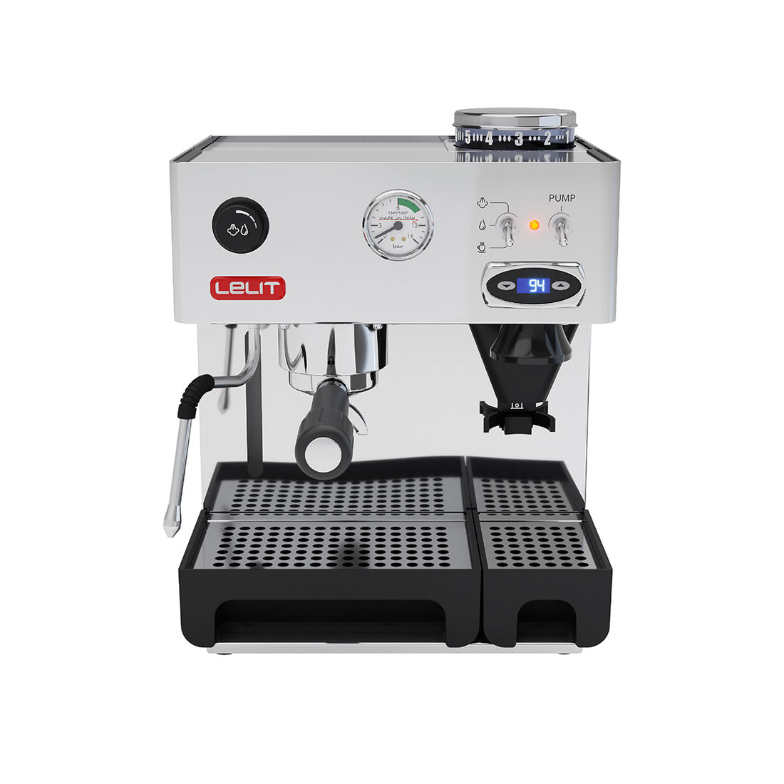 Lelit Anita Espresso Machine with Built-In Grinder