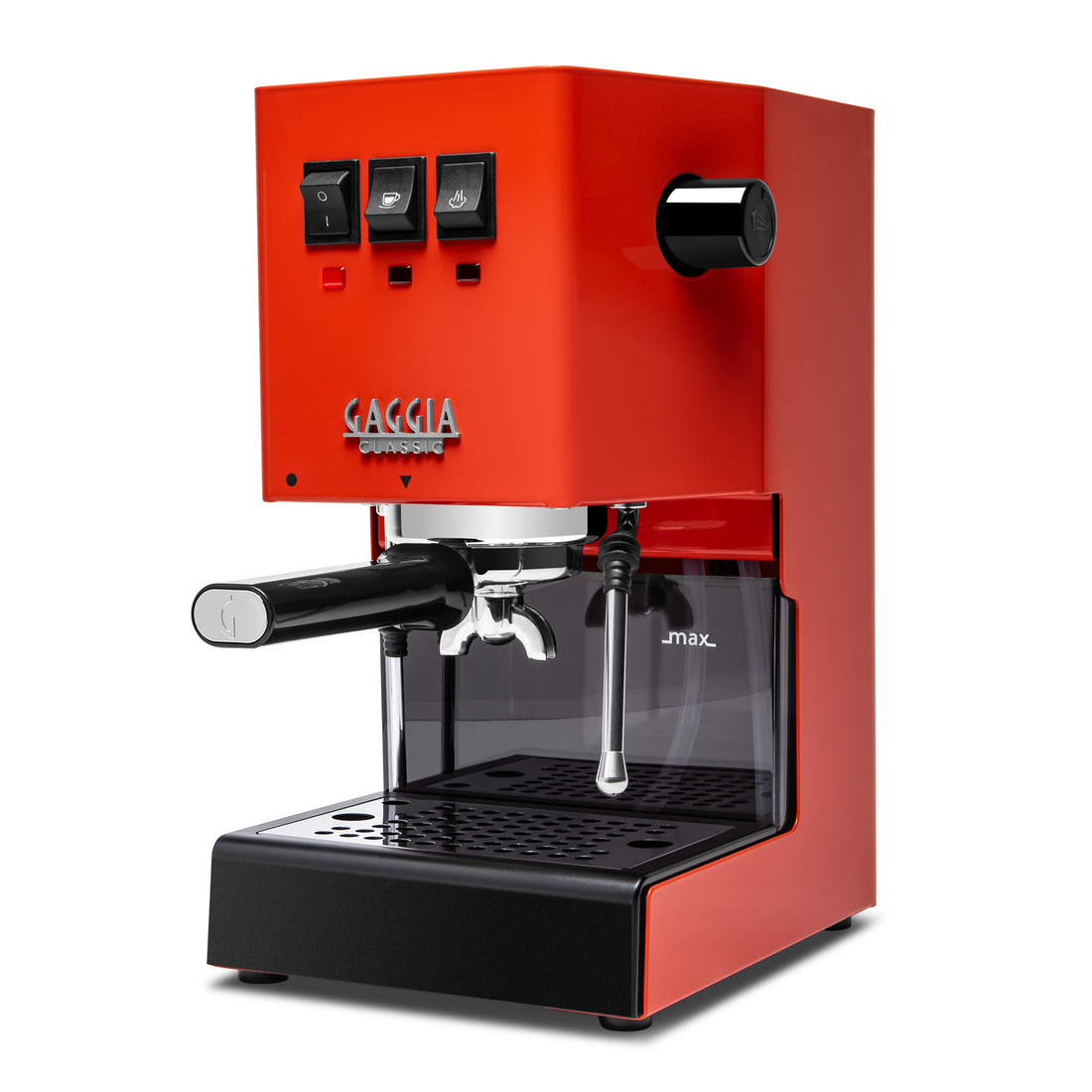 Refurbished Gaggia Classic Evo Pro Espresso Machine in Lobster Red