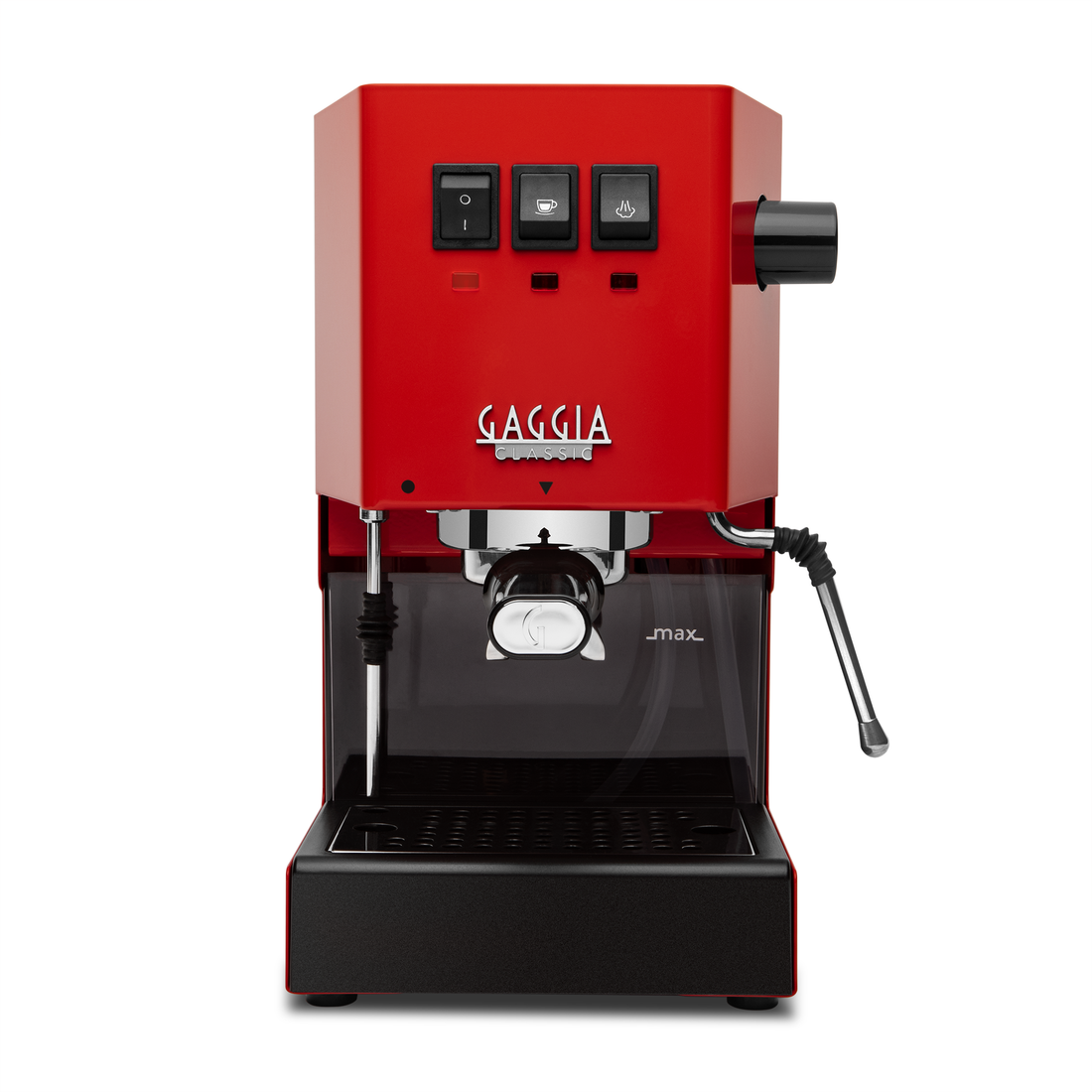 Refurbished Gaggia Classic Evo Pro Espresso Machine in Cherry Red