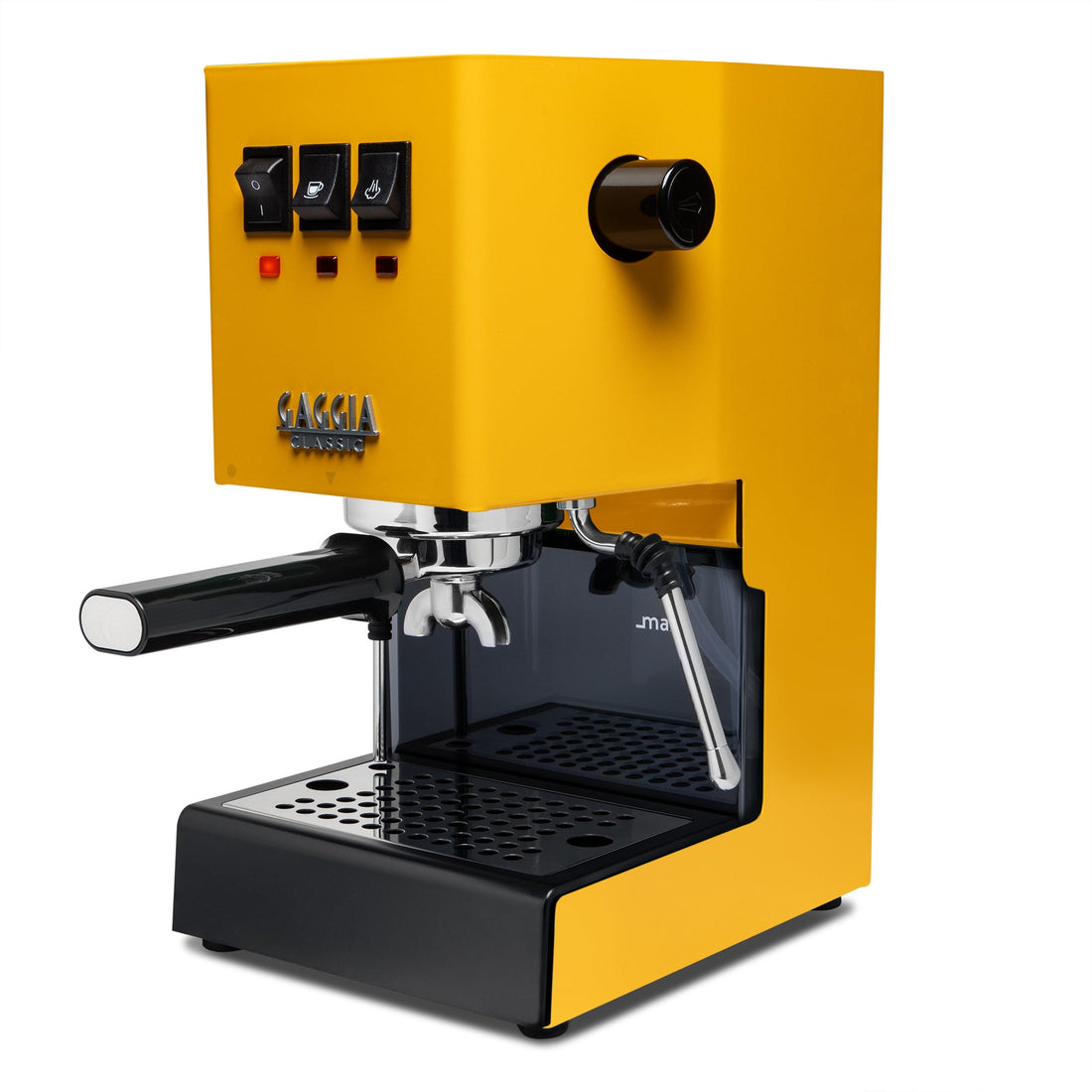 Refurbished Gaggia Classic Evo Pro Espresso Machine in Sunshine Yellow