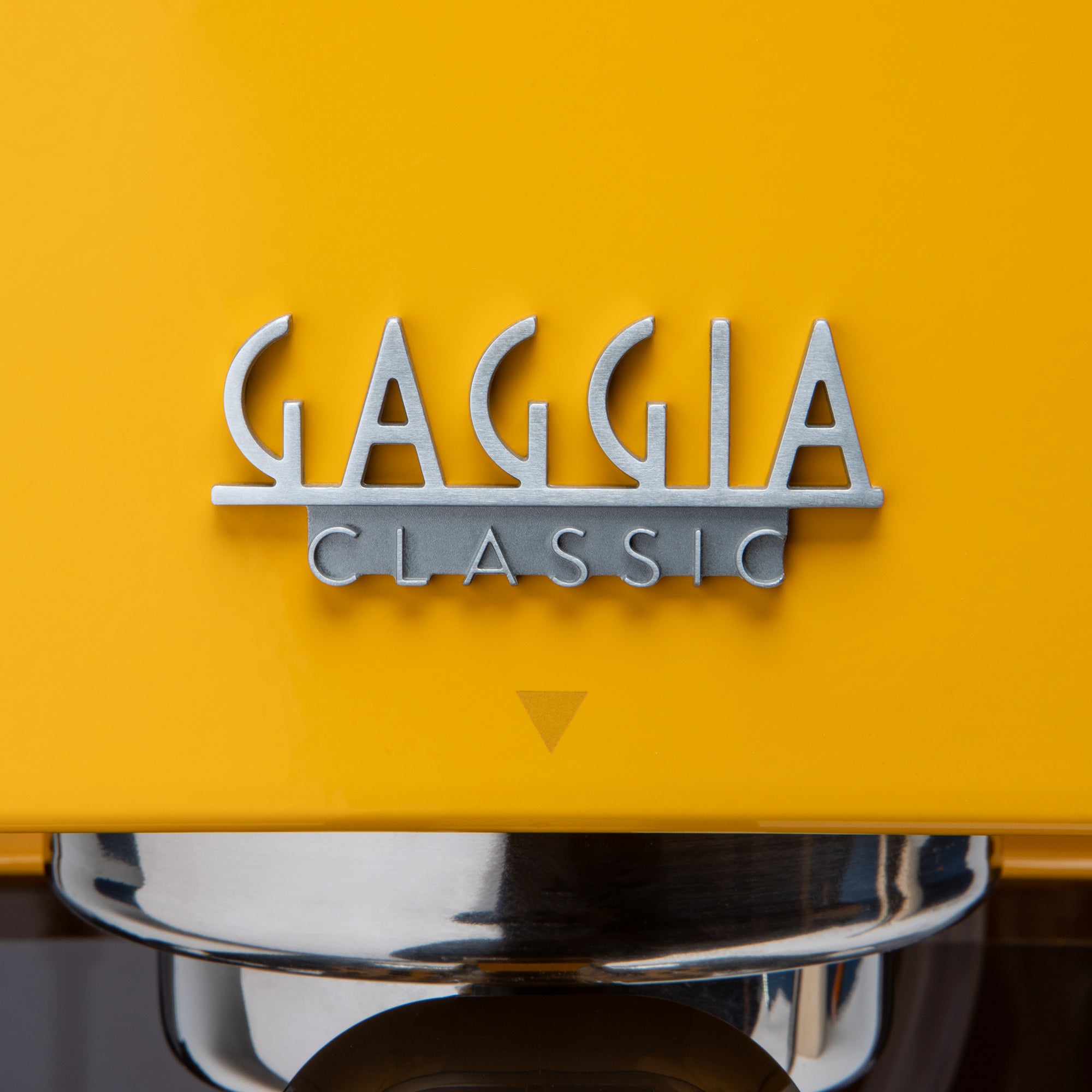 Gaggia Classic Evo Pro Espresso Machine in Sunshine Yellow Whole