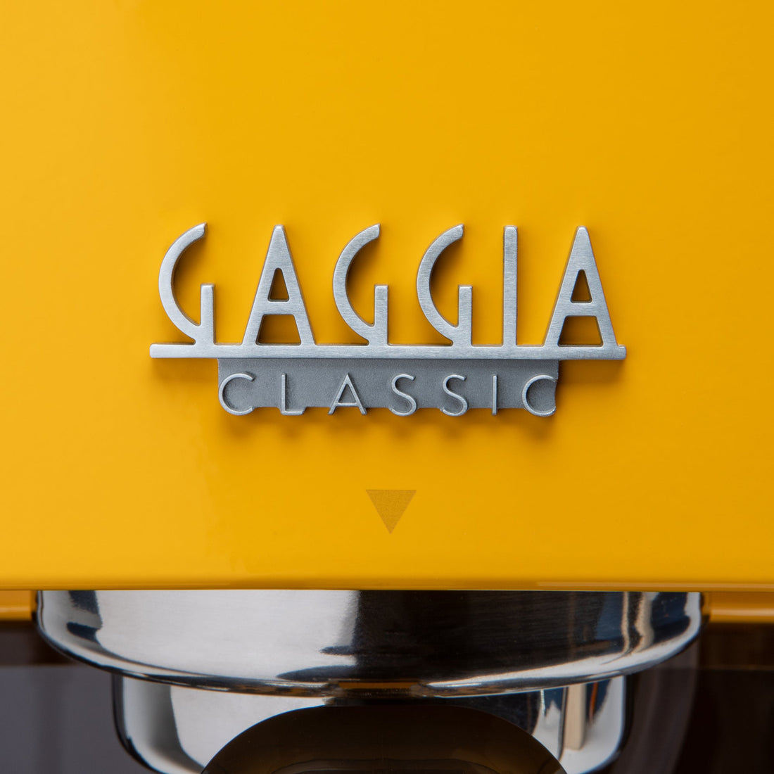 Refurbished Gaggia Classic Evo Pro Espresso Machine in Sunshine Yellow