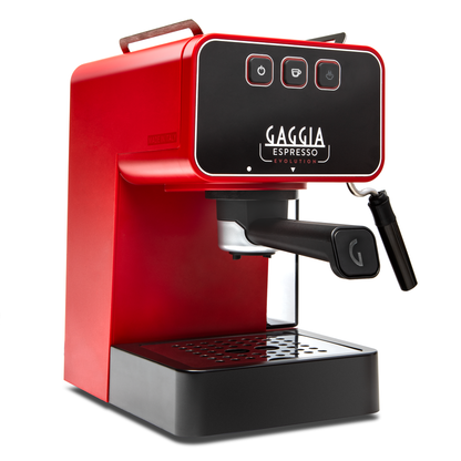 Gaggia Espresso Evolution Right Facing Lava Red || Lava Red