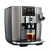 JURA J8 Super-Automatic Espresso Machine - Midnight Silver