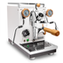 Profitec Pro 400 Espresso Machine - White / Olive Wood / Flow Control