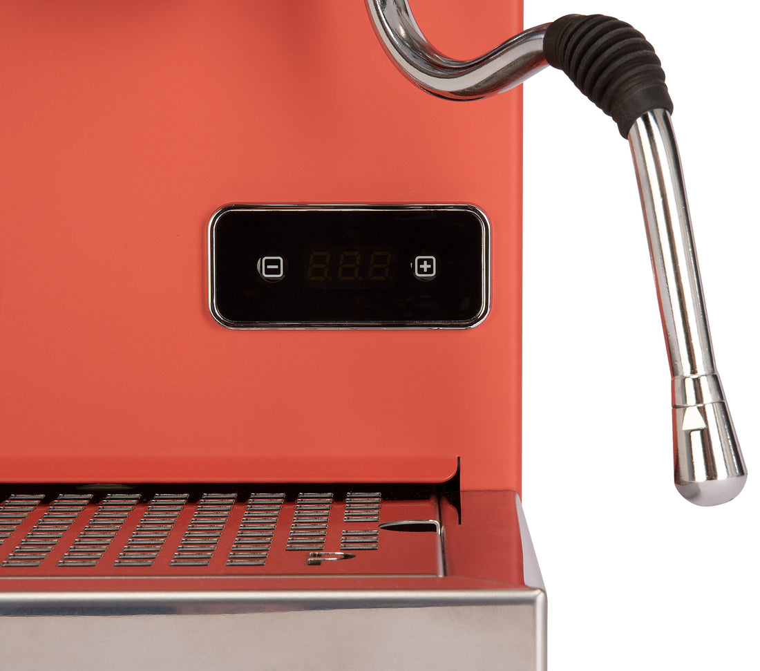 Profitec GO Espresso Machine - Red with Concrete