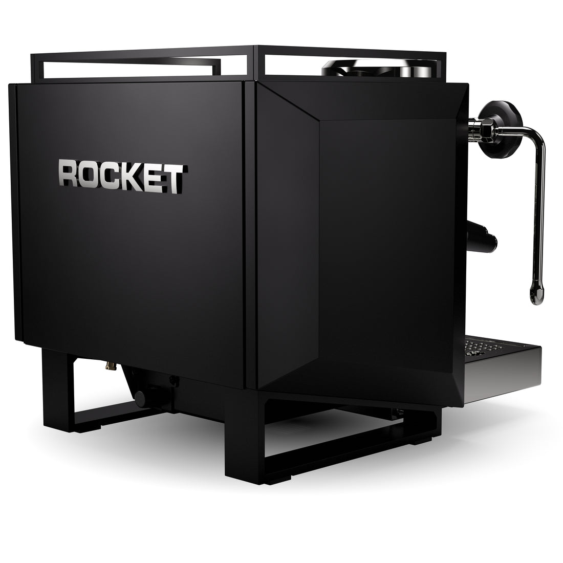 Rocket Espresso Bicocca Black Rear Angled || Black