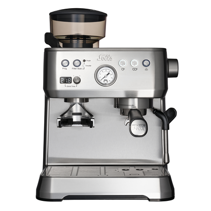 Solis Grind and Infuse Perfetta Stainless Front || Stainless