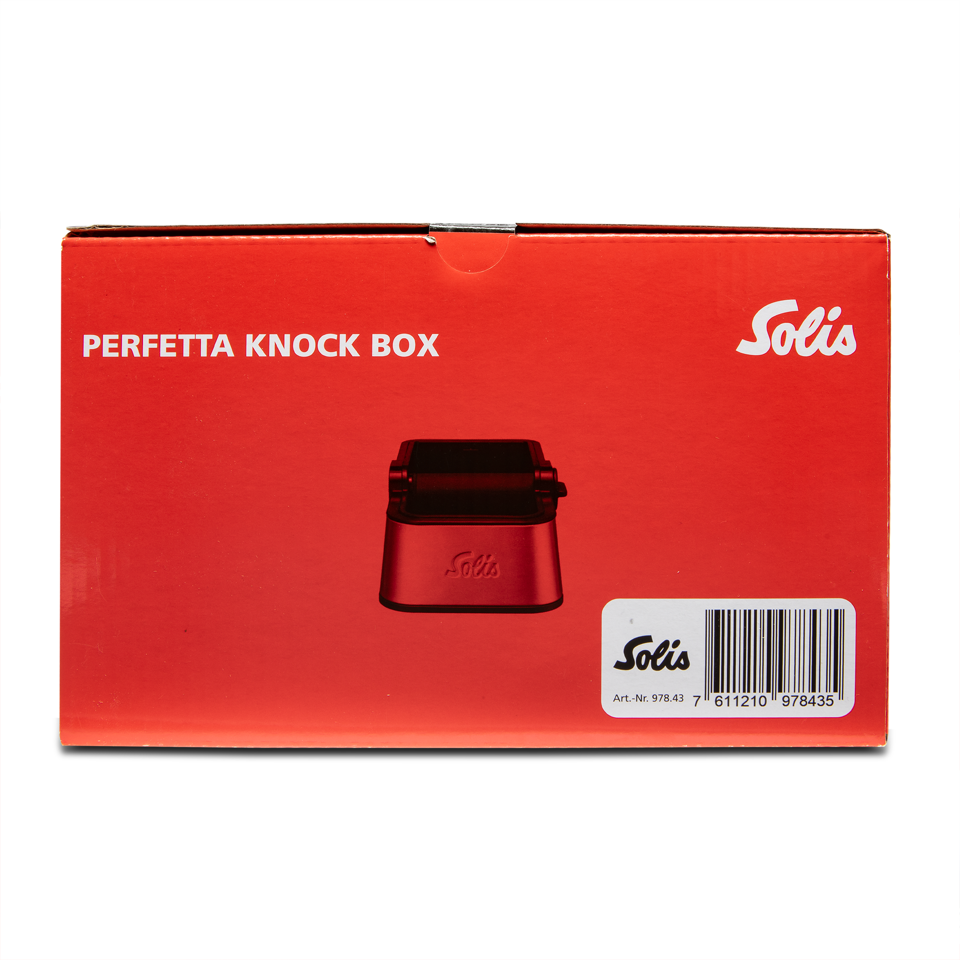 Solis Perfetta Knock Box Packaging