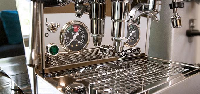 Rocket Espresso Giotto Cronometro R Espresso Machine with Flow 