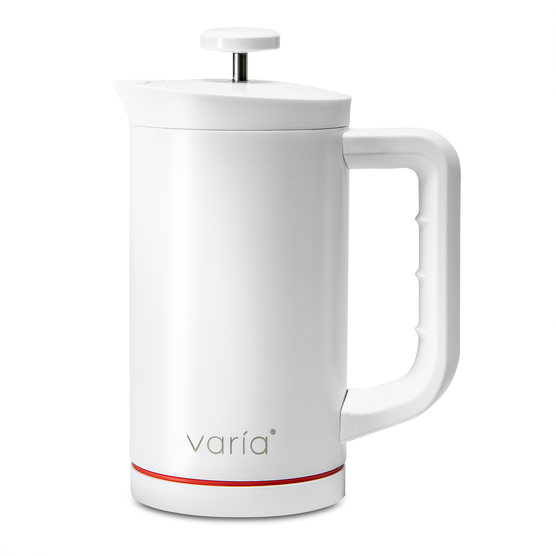 Varia Pro French Press in White || White