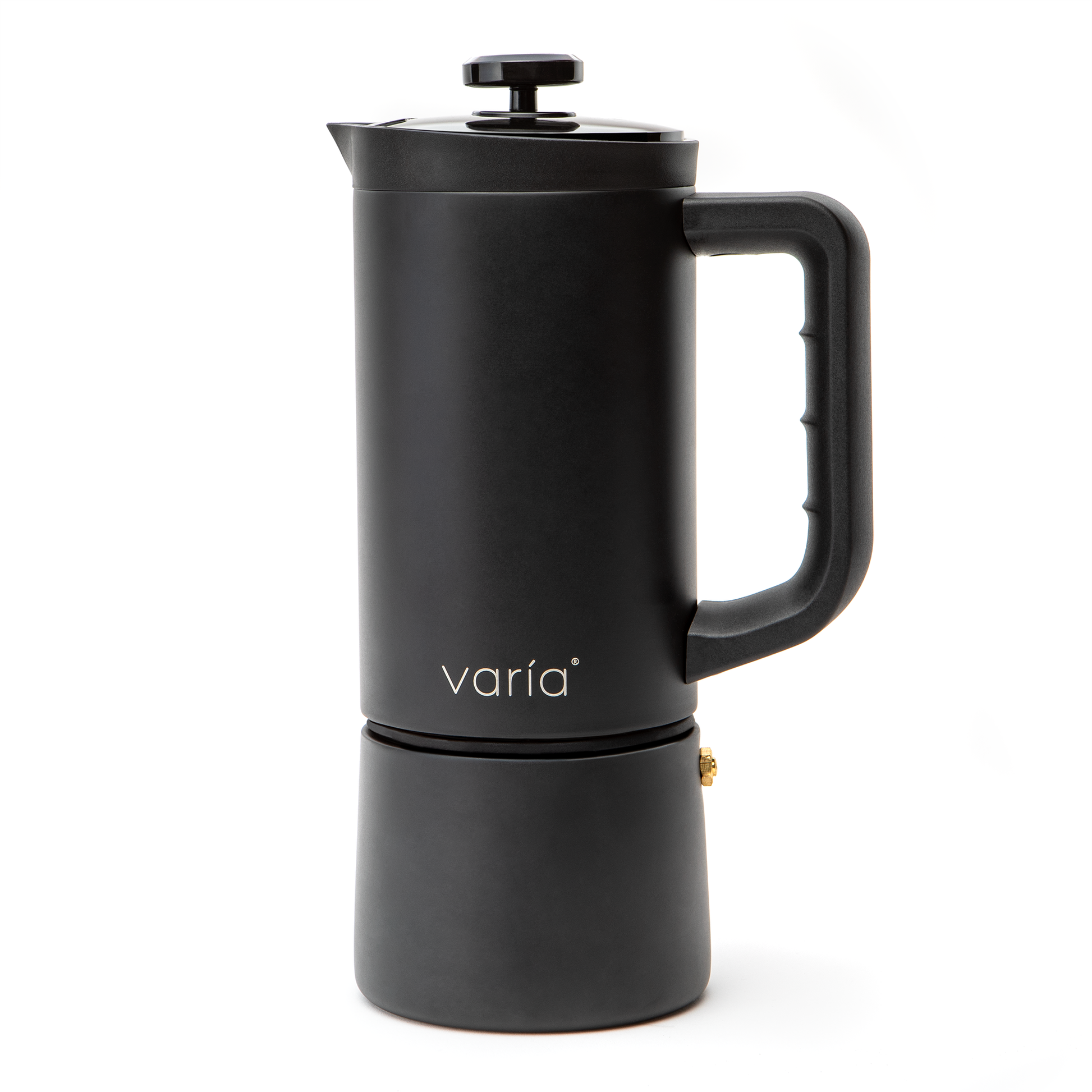 Varia Pro Brewer in Black Moka Pot Configuration || Black