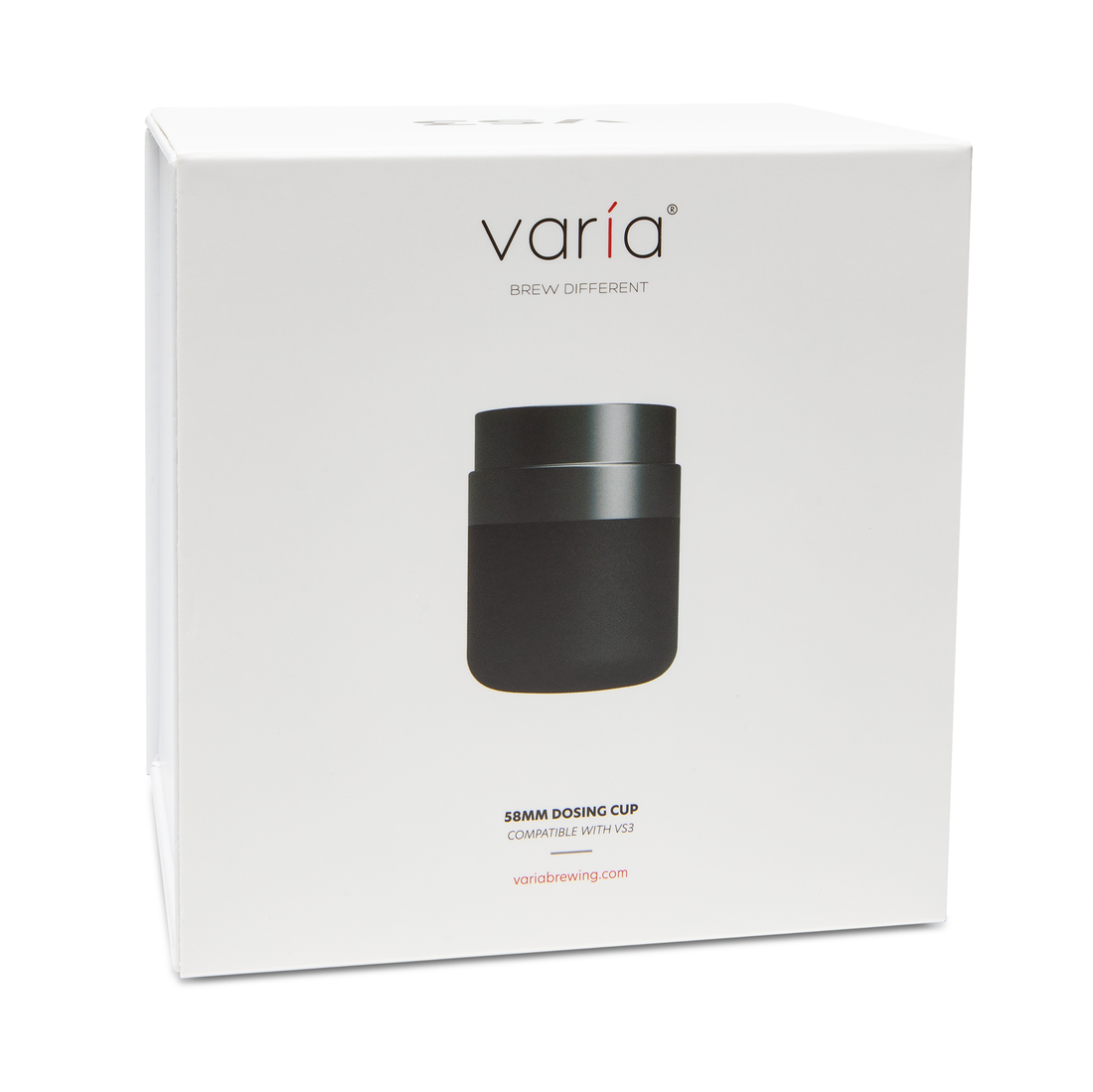 Varia VS3 58mm Dosing Cup Black Packaging || Black