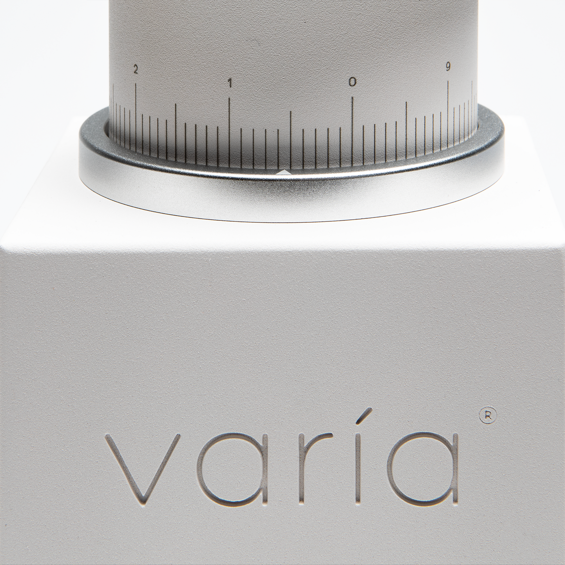 Varia VS3 Grinder White Varia Logo || White