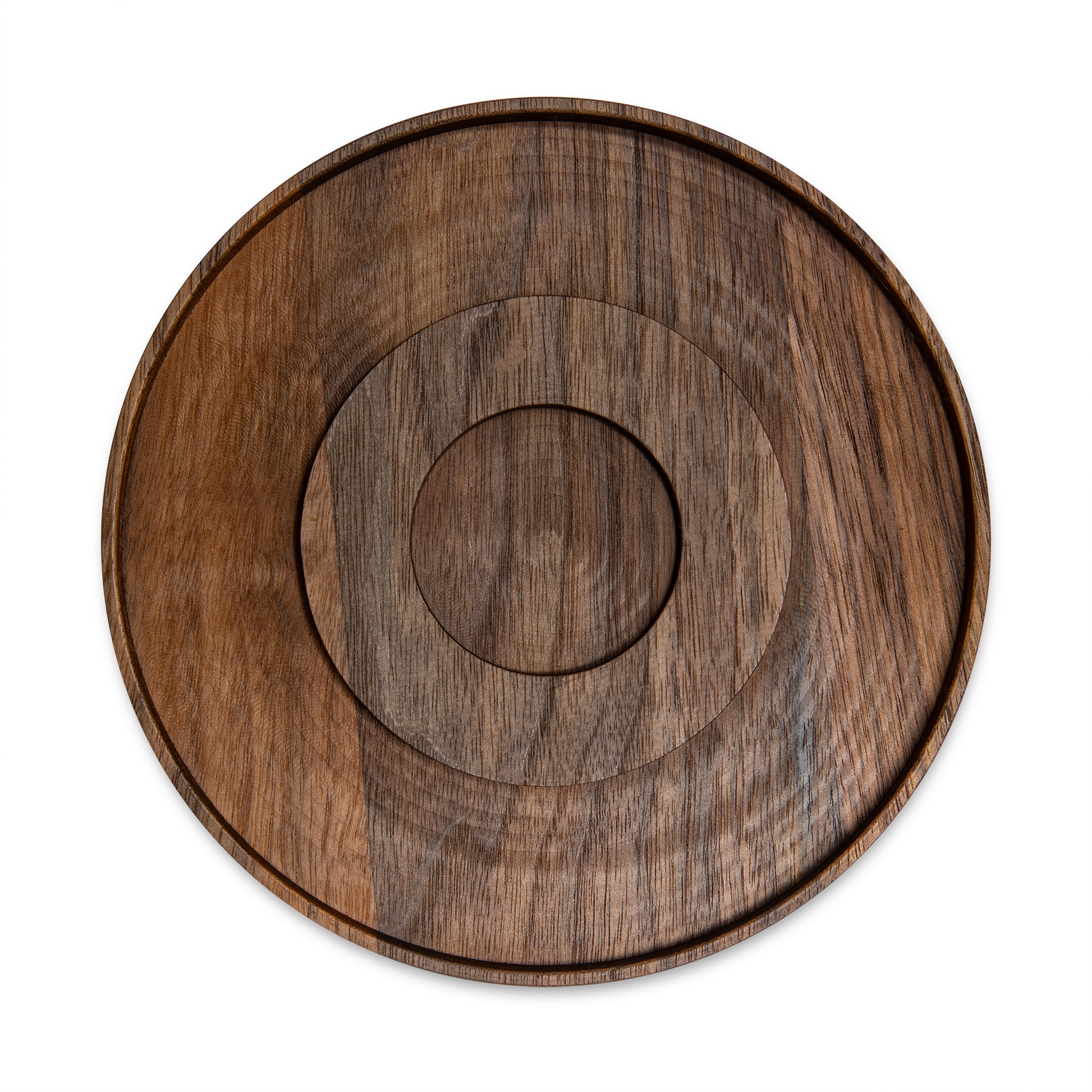 Wiedemann Rocket Grinder Hopper Lid Walnut Underside || Walnut