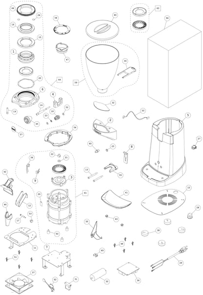 Ceado E37TQ Part Diagram: CEAE37TQ-1