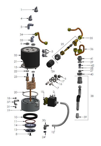 ECM Casa V Part Diagram: 80045-3