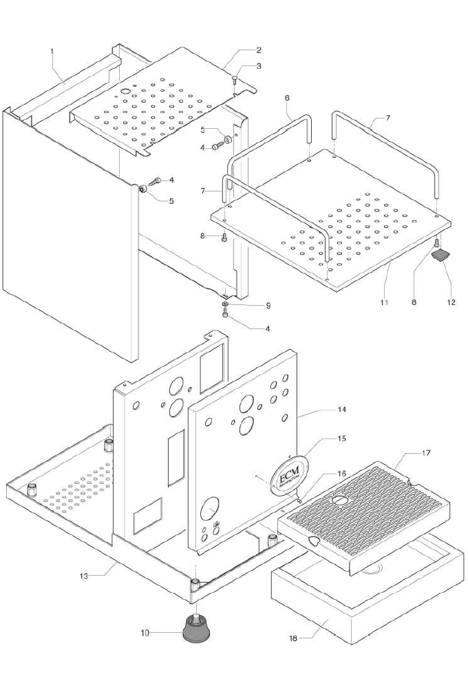 ECM Classika PID Part Diagram: 81044-1