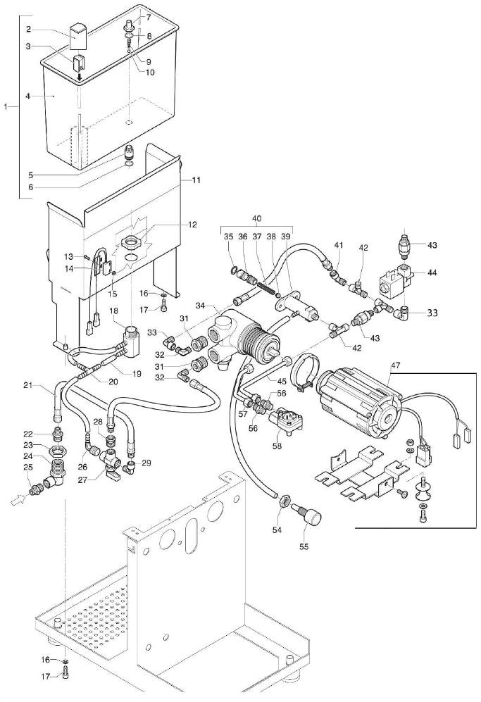 ECM Elektronika II Profi Part Diagram: 84274-2