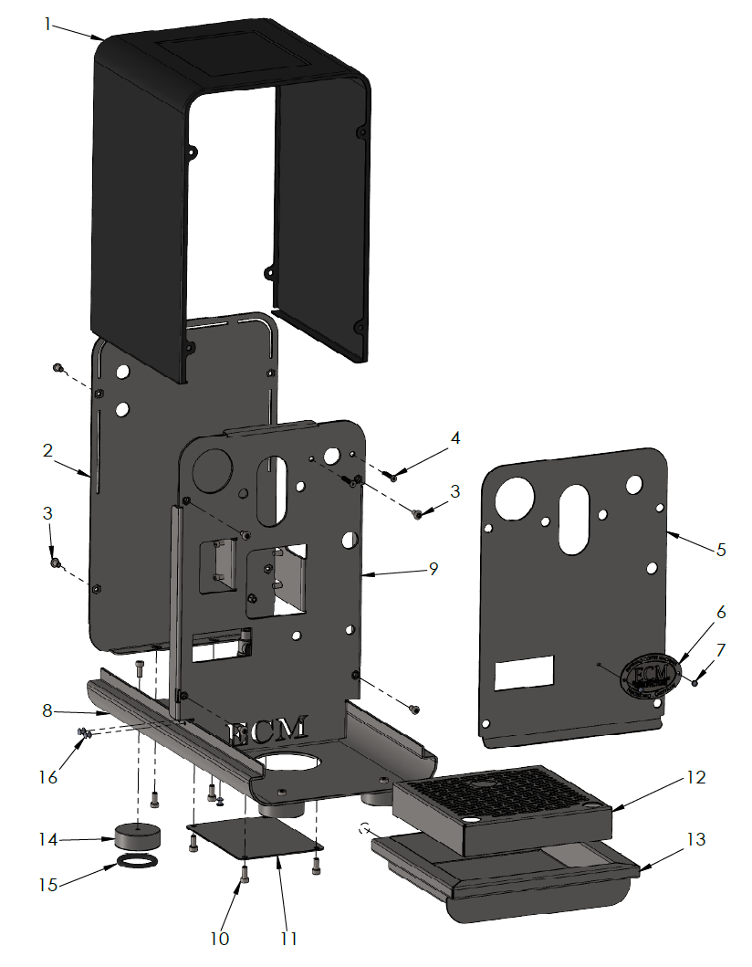 ECM Puristika Part Diagram: 81025-1