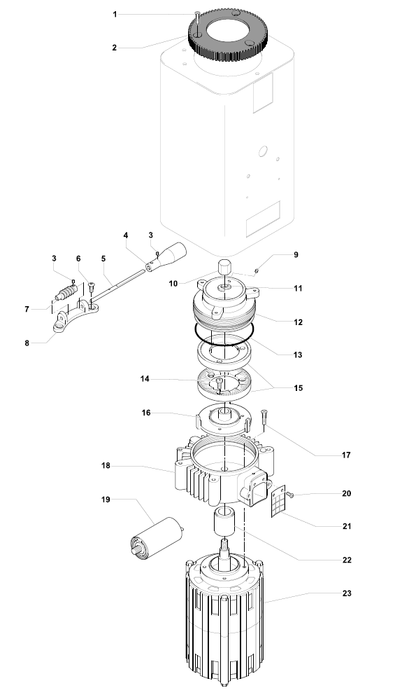 ECM S-Automatik 64 Part Diagram: 89150-2